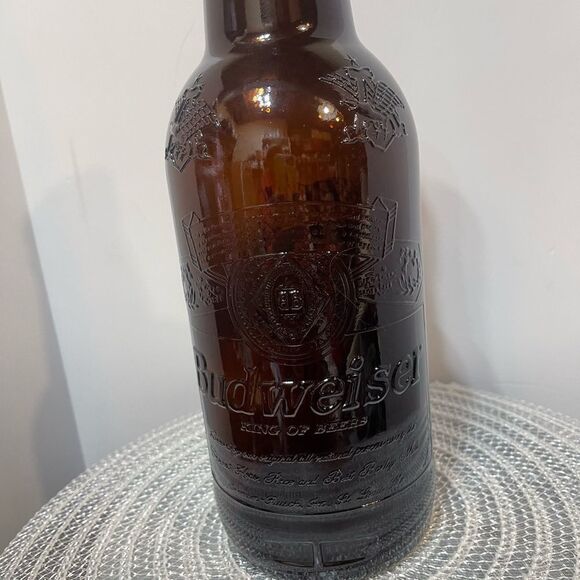 Vintage Dale Earnhardt Jr #8 Budweiser 2000 Glass Bottle - Picture 7 of 13